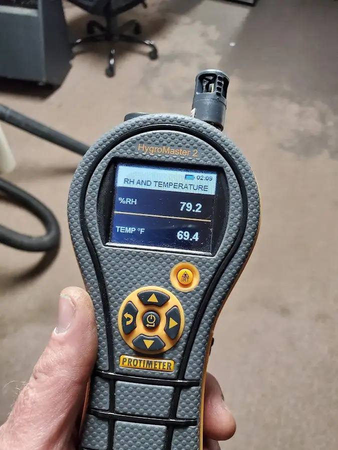 Moisture meter humidity assessment for Mold Remediation & Removal in Bartonville